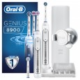 Набор электрических зубных щеток Oral-B Genius 8900 White D701.535.5XC (2 шт)