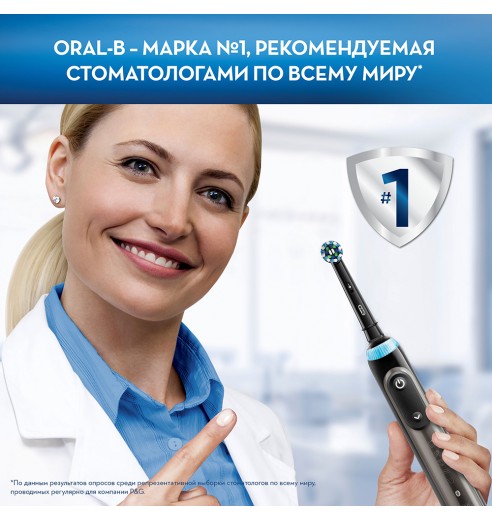 Электрическая зубная щетка Oral-B Genius X 20000N Special Edition Черная