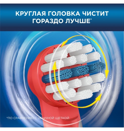 Набор электрических зубных щеток Oral-B Family Pack (Pro 1 700 Black и Kids «Тачки»)