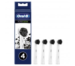 Насадка для зубных щеток Oral-B Precision Charcoal Clean EB 20 CH (4 шт) с древесным углем
