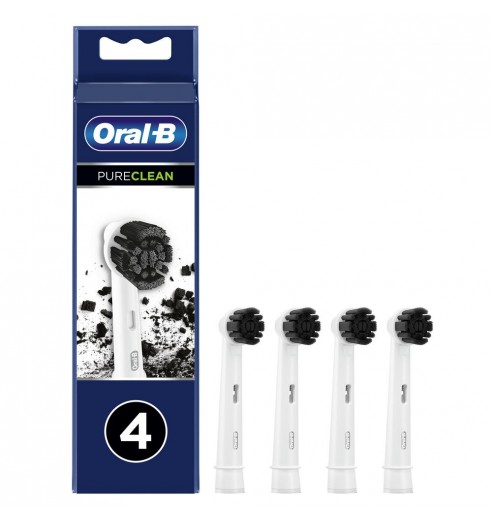 Насадка для зубных щеток Oral-B Pure Clean (4 шт) с древесным углем