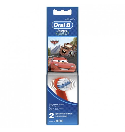 Детская насадка  Oral-B "Тачки" (2 шт)