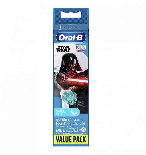Насадка для зубных щеток Oral-B Stages Kids EB10S Star Wars (4 шт)