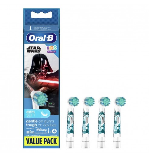 Насадка для зубных щеток Oral-B Stages Kids EB10S Star Wars (4 шт)