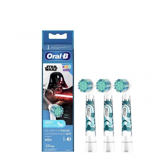 Насадка для зубных щеток Oral-B Stages Kids EB10S Star Wars (3 шт)