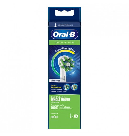 Насадка для эффективной чистки Oral-B CrossAction (3 шт)