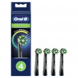 Электрическая зубная щетка Oral-B Pro 3 3500 D505.513.3 CrossAction, черная + Насадки Oral-B EB50BRB CrossAction Black, 4 шт