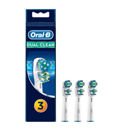 Насадка для зубных щеток Oral-B Dual Clean Testine Ricambio (3 шт)