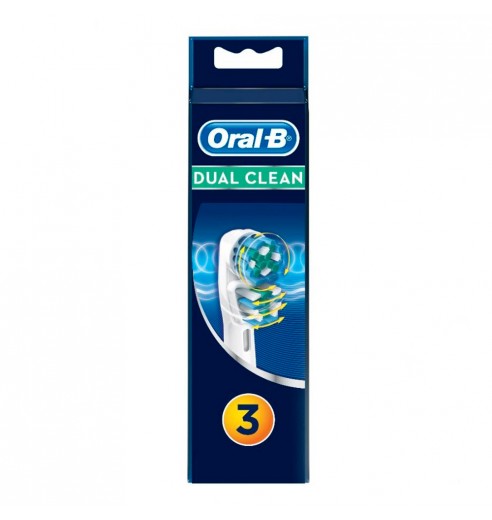 Насадка для зубных щеток Oral-B Dual Clean Testine Ricambio (3 шт)