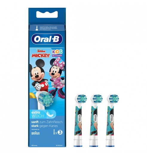 Насадка для зубных щеток Oral-B Kids EB10S Mickey (3 шт)