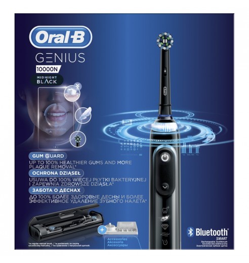 Электрическая зубная щетка Oral-B Genius 10000N Black D 701.525.6XC