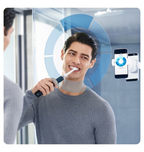 Электрическая зубная щетка Oral-B Genius 10000N Black D 701.525.6XC