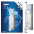 Электрическая зубная щетка Oral-B PRO 2 2500 Cross Action D501.513.2X White c футляром для путешествий Design Edition