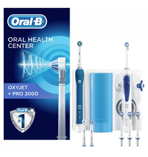 Зубной центр Oral-B ProfessionalCare OC501.535.2 OxyJet + PRO2000