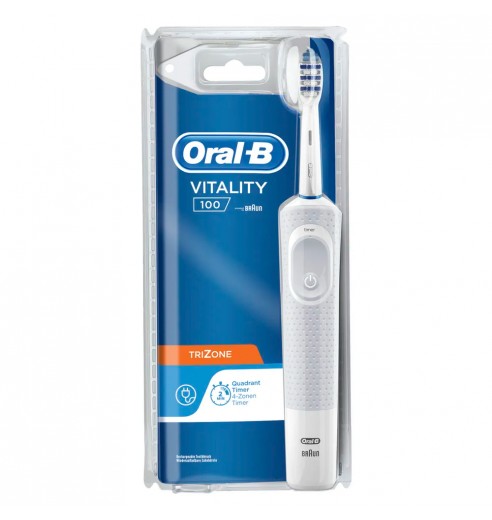 Электрическая зубная щетка Oral-B Vitality TRIZONE 100 WHITE