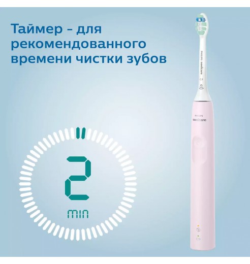 Электрическая зубная щетка Philips Sonicare HX3673/11 розовая