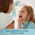 Детская электрическая зубная щетка Philips Sonicare For Kids HX6352/42 розовая