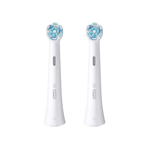 Насадки Oral-B iO Ultimate Clean для эффективной чистки (2 шт) + iO Radiant White (3 шт), белые 1