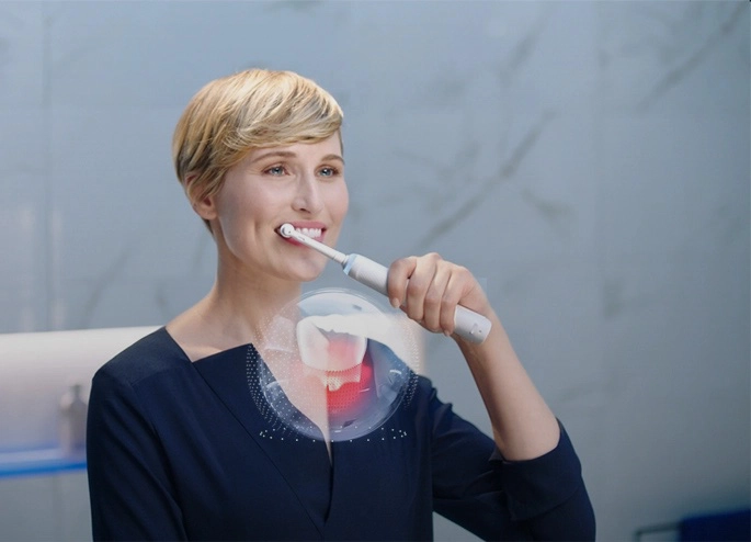 Электрическая зубная щетка Oral-B Genius X 20000 Midnight black