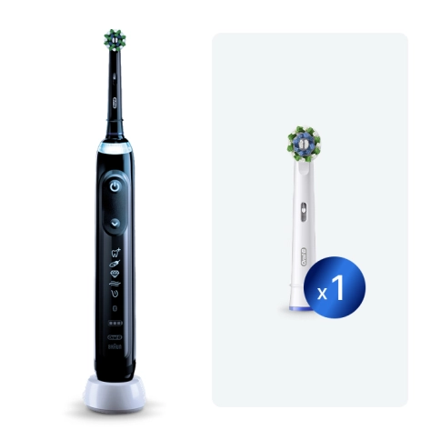 Электрическая зубная щетка Oral-B Genius X 20000N Black D706.515.6X (УЦЕНКА) 0 Электрическая зубная щетка Oral-B Genius X 20000N Black D706.515.6X (УЦЕНКА) 0