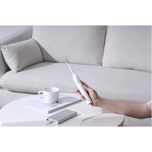 Электрическая зубная щетка usmile P1 - White + Насадка для зубной щетки usmile Whitening Pro PCB01 - White 4