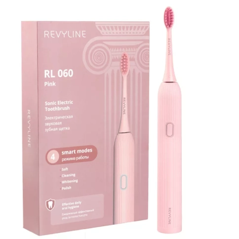 Электрическая зубная щетка Revyline RL 060 розовая 3