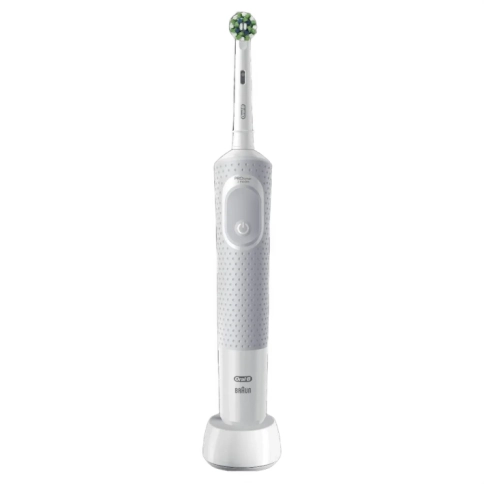Электрическая зубная щетка Oral-B Vitality Pro белая + Насадки EB60 SensitiveClean 2шт 2
