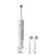 Электрическая зубная щетка Oral-B Vitality Pro белая + Насадки EB60 SensitiveClean 2шт 1