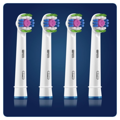 Насадка Oral-B 3D White для отбеливающей чистки (4 шт) белая 6