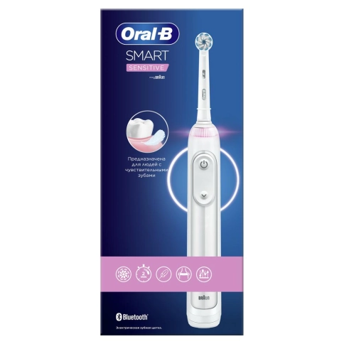 Электрическая зубная щетка Oral-B Smart Sensitive D700.513.5 White 7