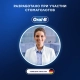 Электрическая зубная щетка Oral-B Pro 3 3500 + Насадка для эффективной чистки Oral-B CrossAction (4 шт) 3