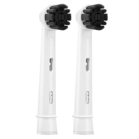 Насадка для зубных щеток Oral-B Pure Clean (2 шт) белая с древесным углем 2