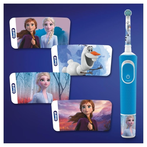 Детская электрическая зубная щеткаORAL-B Vitality Pro Kids Холодное сердце 3