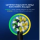 Электрическая зубная щётка Oral-B Vitality Pro Черная с бритвой мужской Gillette Fusion 5 Proglide и насадка Cross Action 15