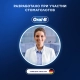 Электрическая зубная щётка Oral-B Vitality Pro Черная с бритвой мужской Gillette Fusion 5 Proglide и насадка Cross Action 5
