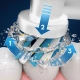 Электрическая зубная щетка Oral-B Vitality голубая CrossAction 4