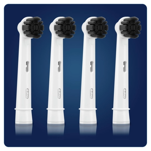 Насадка для зубных щеток Oral-B Pure Clean (4 шт) белая с древесным углем 1