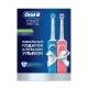 Набор электрических зубных щеток Oral-B Vitality DUO голубая и розовая (2 шт) 1