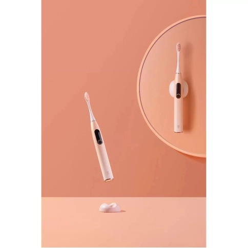 Электрическая зубная щетка Oclean X Pro розовая 2