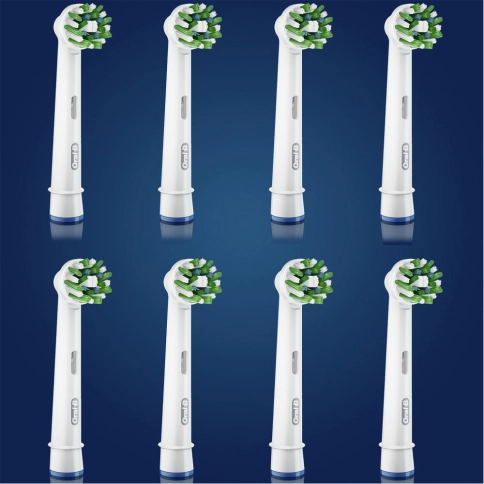 Насадка Oral-B CrossAction для эффективной чистки (8 шт) белая 3