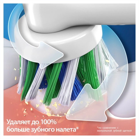 Набор электрических зубных щеток Oral-B Vitality Pro черная и лиловая 14