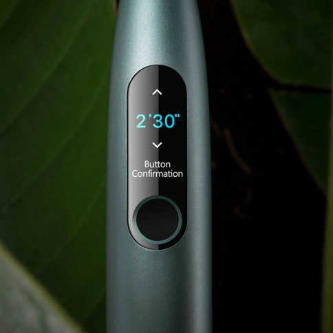 Электрическая зубная щетка Oclean X Pro зеленая 2
