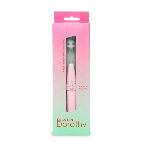 Электрическая зубная щетка MEGA TEN Dorothy Розовая 2
