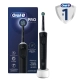 Электрическая зубная щетка Oral-B Vitality Pro D103.413.3 Cross Action Protect X Clean, черный + Насадки Oral-B EB50BRB CrossAction Black, 2 шт 21