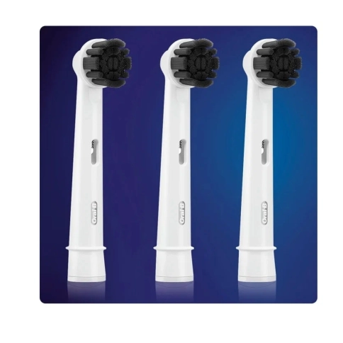 Насадка для зубных щеток Oral-B Pure Clean (3 шт) белая с древесным углем 1