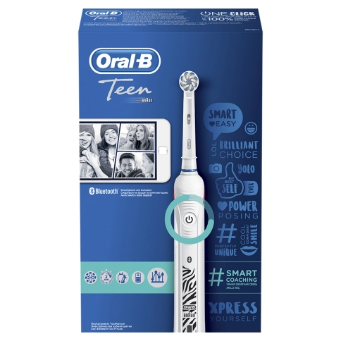 Электрическая зубная щетка Oral-B Smart 4 4000N Teens Sensi Ultrathin D601.523.3 11