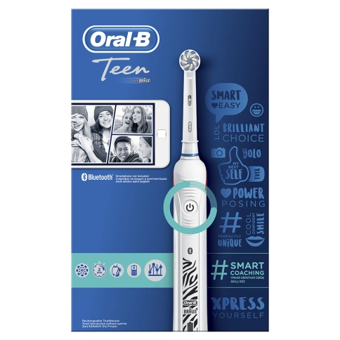 Электрическая зубная щетка Oral-B Smart 4 4000N Teens Sensi Ultrathin D601.523.3 9