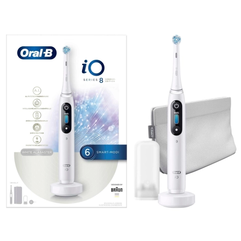 Электрическая зубная щетка Oral-B iO 8 White Alabaster Sonder Edition 2