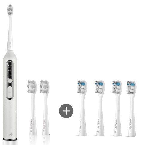 Электрическая зубная щетка usmile U3 - White + Насадка для зубной щетки usmile PRO01 Professional Clean - White 0