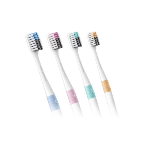 Набор зубных щеток Dr.Bei Bass Toothbrush Travel Pakage Xiaomi Version 4 шт 0